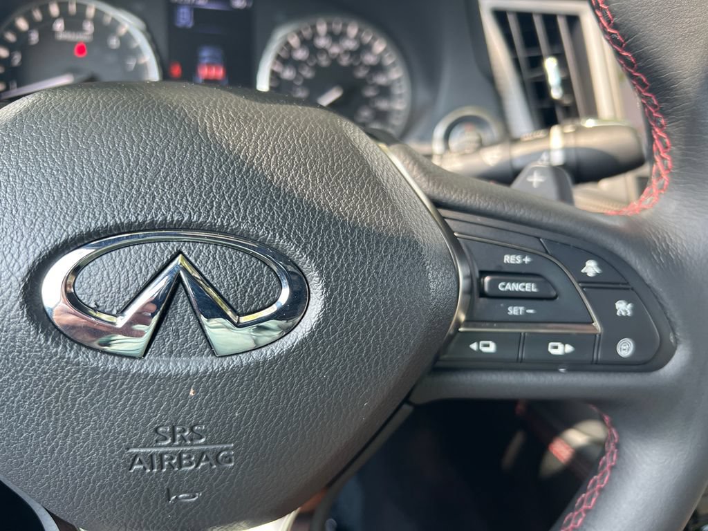 Used 2023 INFINITI Q50 Red Sport 400 w/ Black Opal Edition RWD image 27