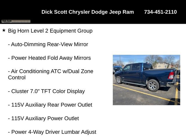 Used 2019 RAM 1500 Big Horn image 17