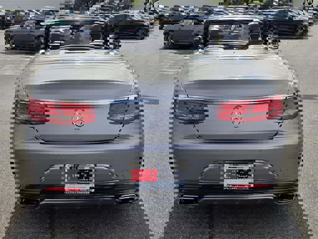 Used 2017 Mercedes-Benz S 550 Cabriolet w/ Sport Package image 4