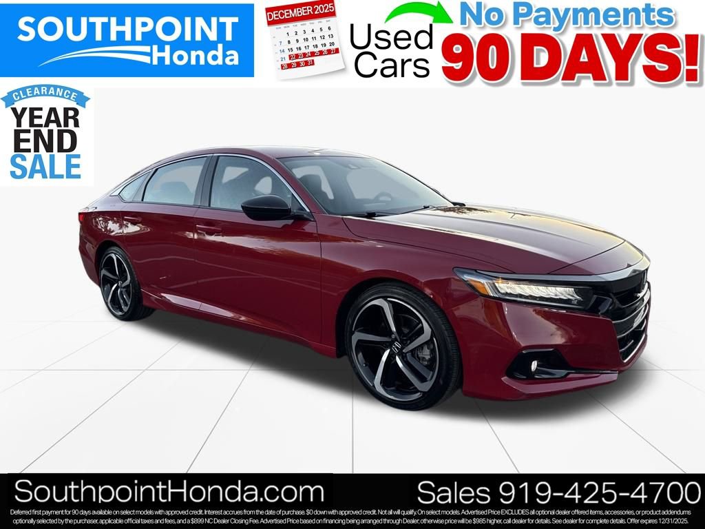 Used 2022 Honda Accord Sport