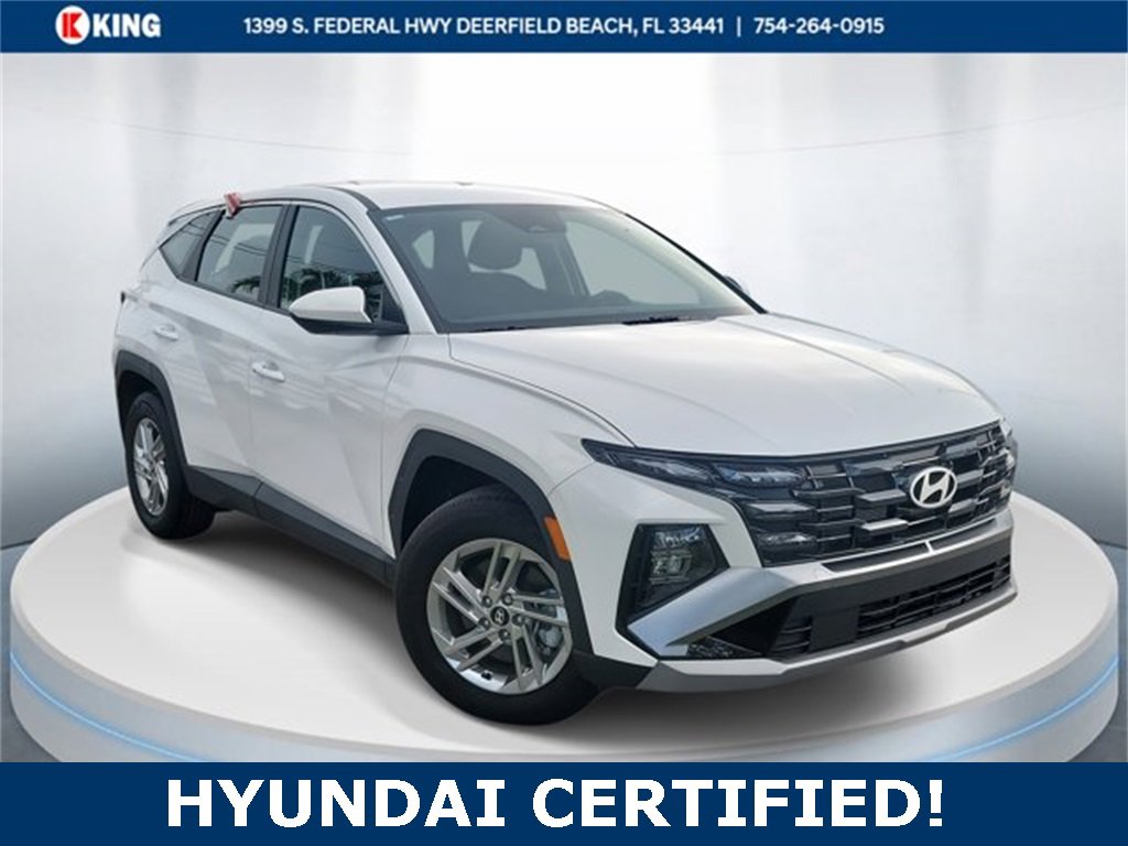 Certified 2025 Hyundai Tucson SE