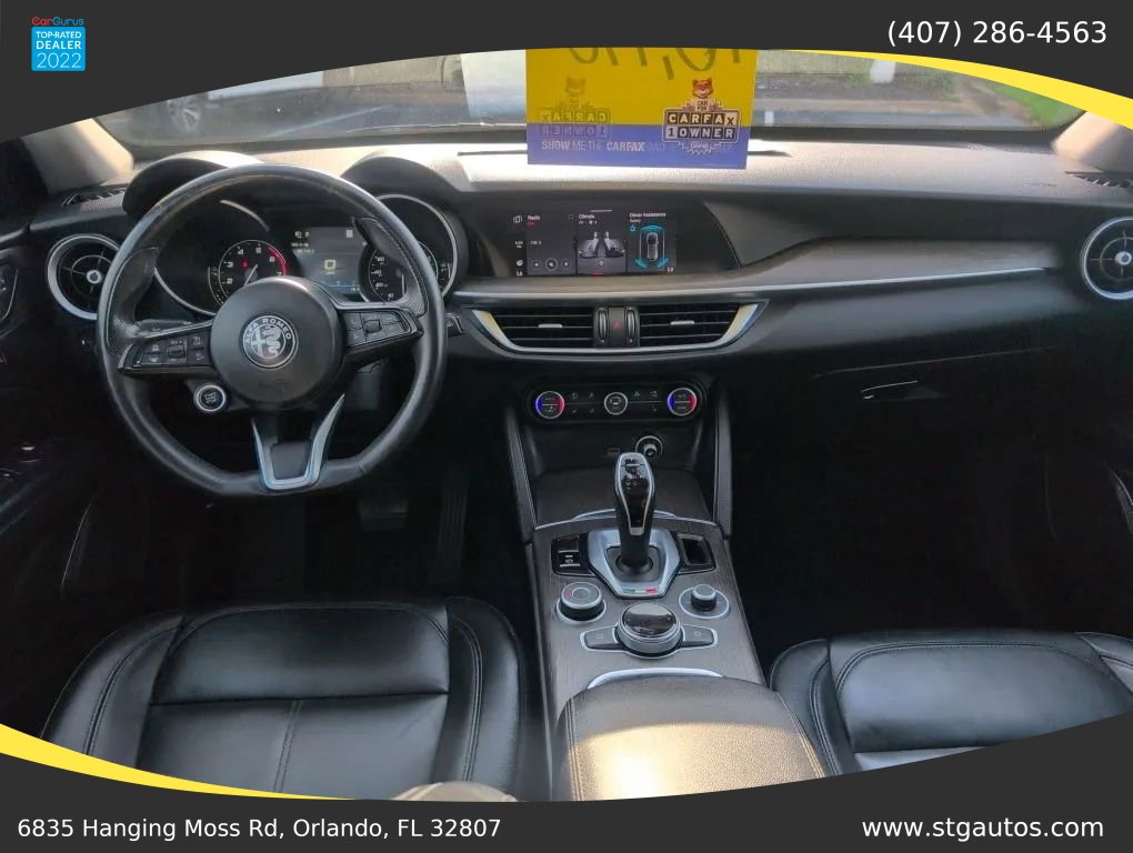 Used 2021 Alfa Romeo Stelvio Ti w/ Nero Edizione AWD/4WD image 17