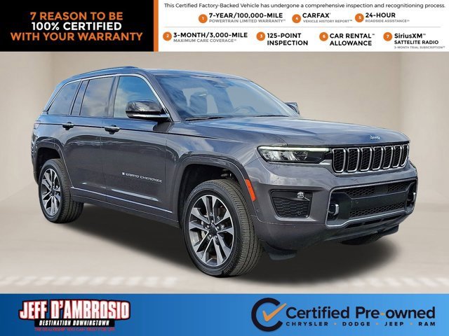 Certified 2024 Jeep Grand Cherokee Overland w/ Luxury Tech Group IV
