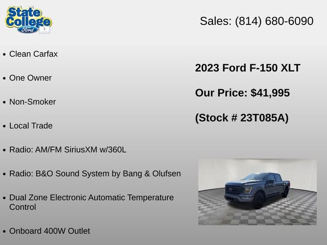 Used 2023 Ford F150 XLT w/ Equipment Group 302A High AWD/4WD image 36