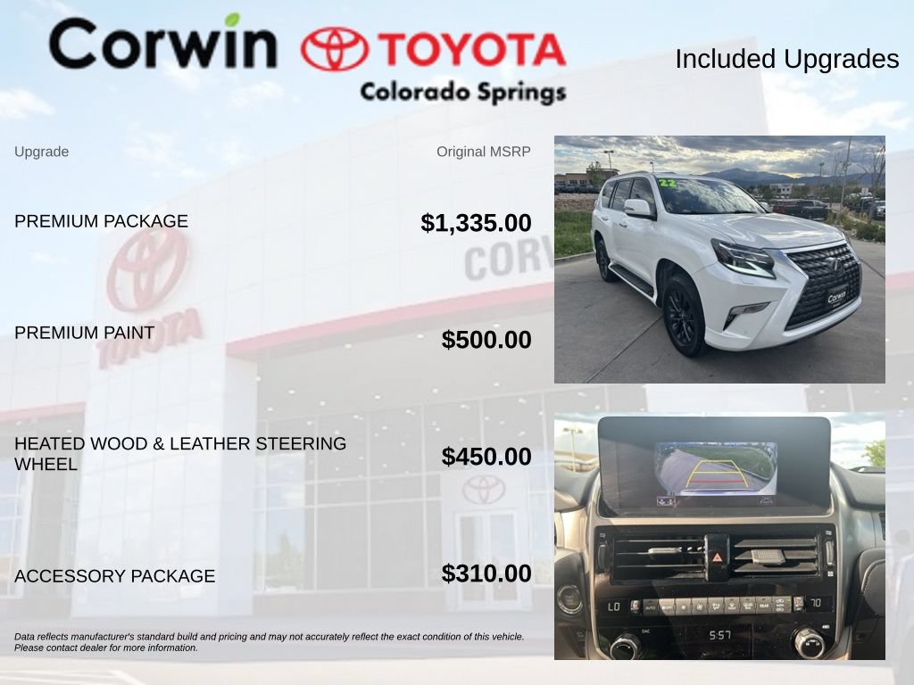 Used 2022 Lexus GX 460 Premium w/ Premium Package AWD/4WD image 4