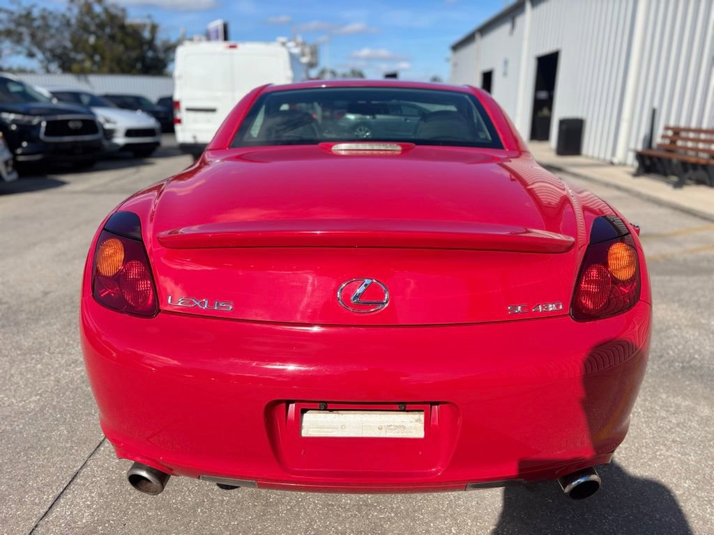 Used 2002 Lexus SC 430 Convertible image 4