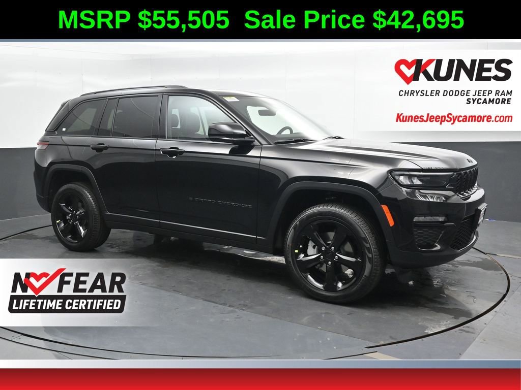 New 2025 Jeep Grand Cherokee Limited w/ Black Appearance Package