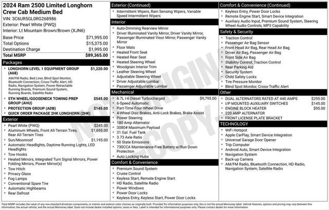 Certified 2024 RAM 2500 Limited AWD/4WD image 14