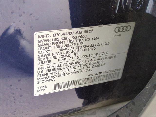 Used 2022 Audi Q7 2.0T Premium w/ Interior Protection Package image 26
