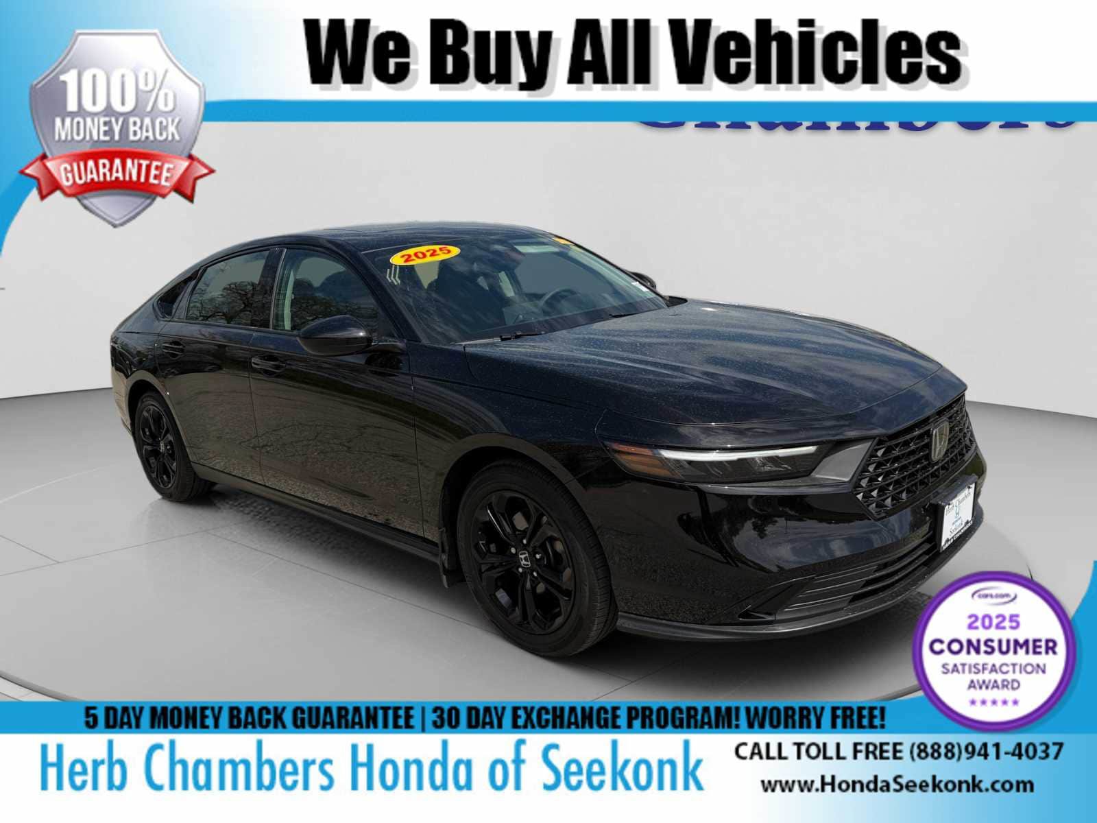 Used 2025 Honda Accord SE image 1