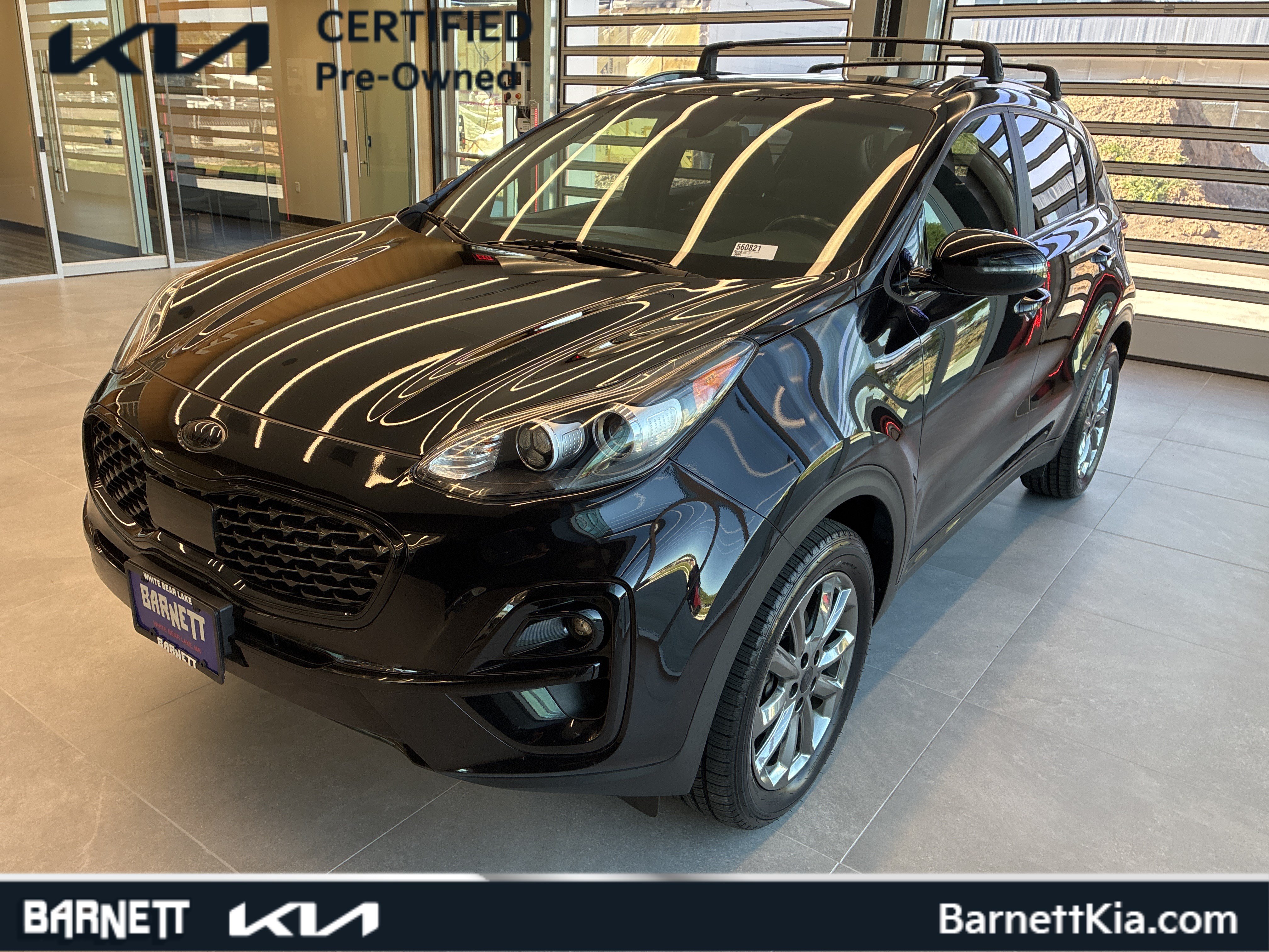 Certified 2022 Kia Sportage Nightfall Edition w/ Nighfall AWD Premium Package image 1
