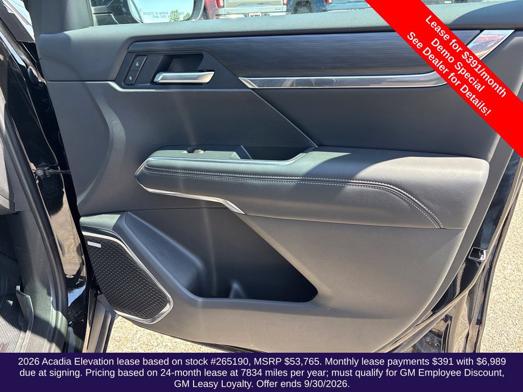 Used 2026 GMC Acadia Elevation w/ Black Edition FWD image 12