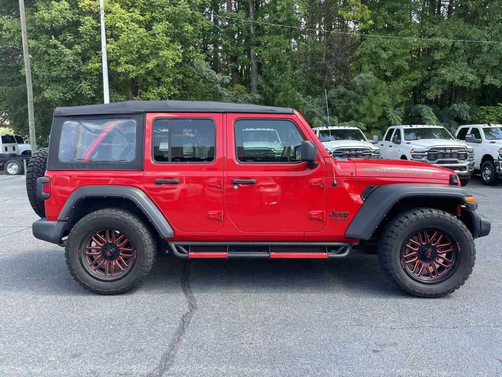 Certified 2022 Jeep Wrangler Unlimited Sport AWD/4WD image 9