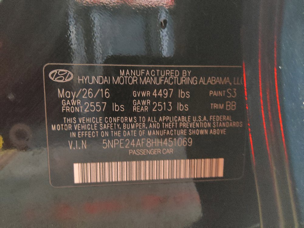 Used 2017 Hyundai Sonata SE FWD image 33