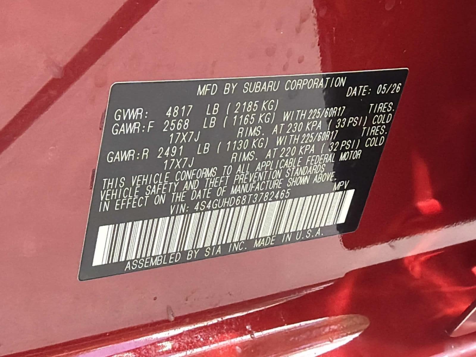New 2026 Subaru Crosstrek 2.5i Premium AWD/4WD image 26