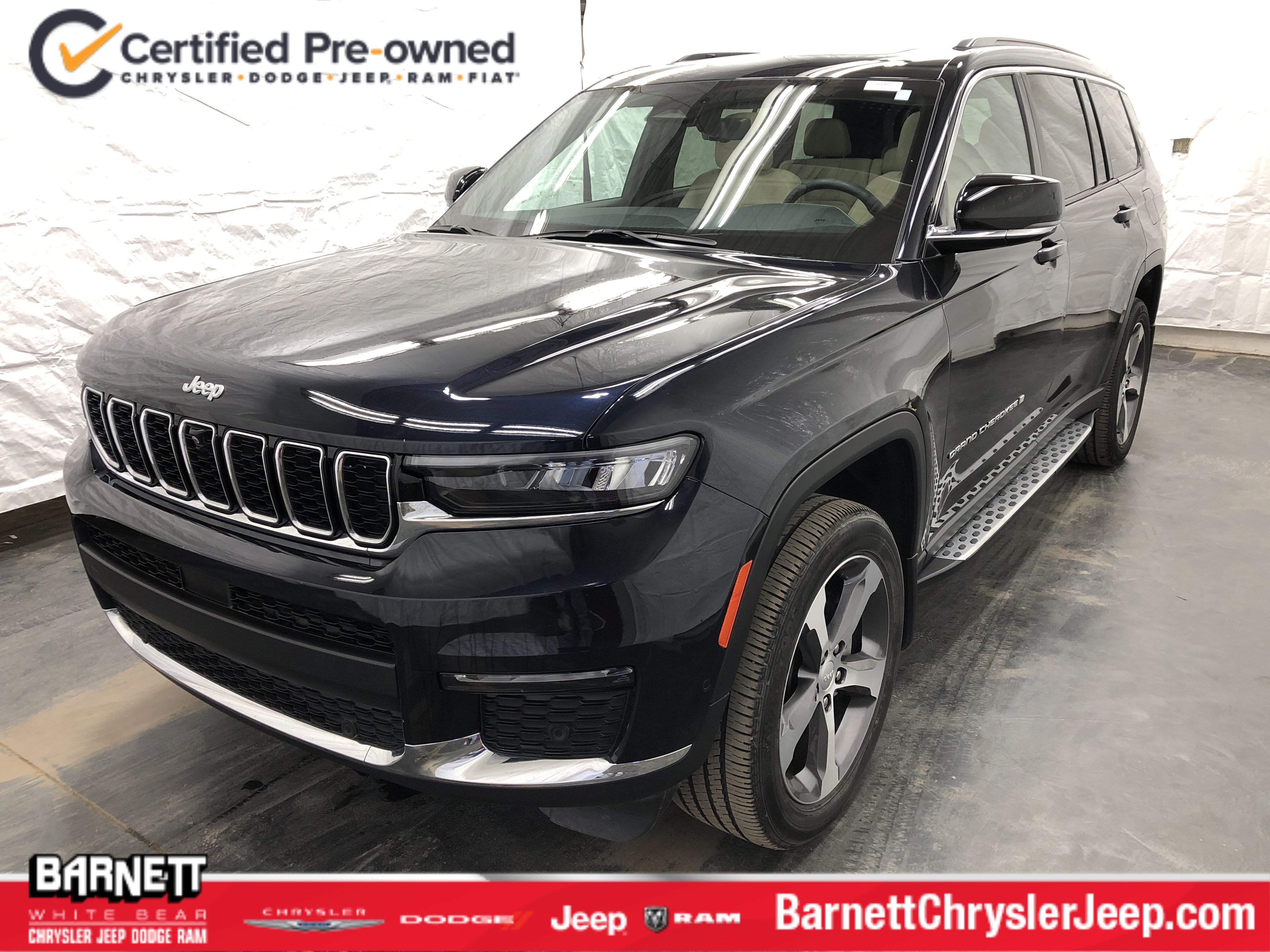 Certified 2024 Jeep Grand Cherokee L Limited w/ Luxury Tech Group II AWD/4WD image 1