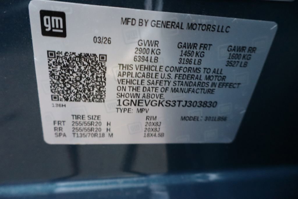 New 2026 Chevrolet Traverse LT w/ Midnight/Sport Edition image 33