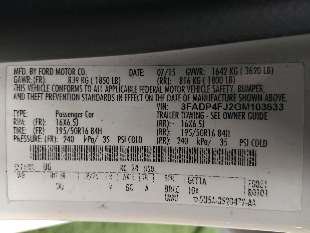 Used 2016 Ford Fiesta Titanium image 33