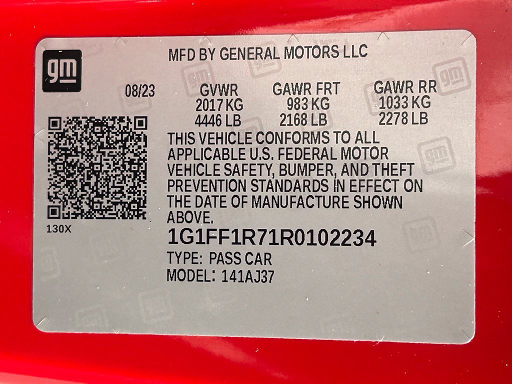 Used 2024 Chevrolet Camaro LT RWD image 35