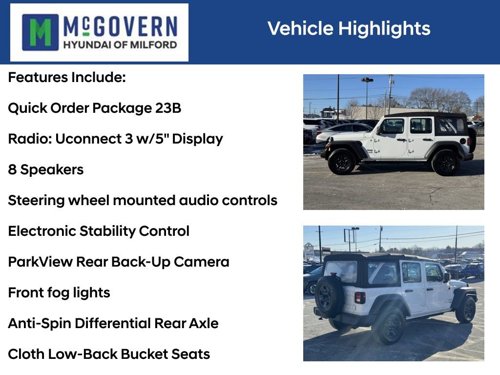 Used 2018 Jeep Wrangler Unlimited Sport image 4