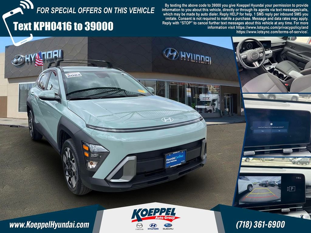 Certified 2024 Hyundai Kona SEL w/ Convenience Package image 1