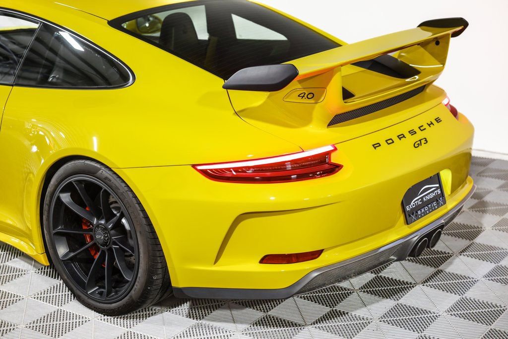 Used 2018 Porsche 911 GT3 w/ Sport Chrono Package image 16