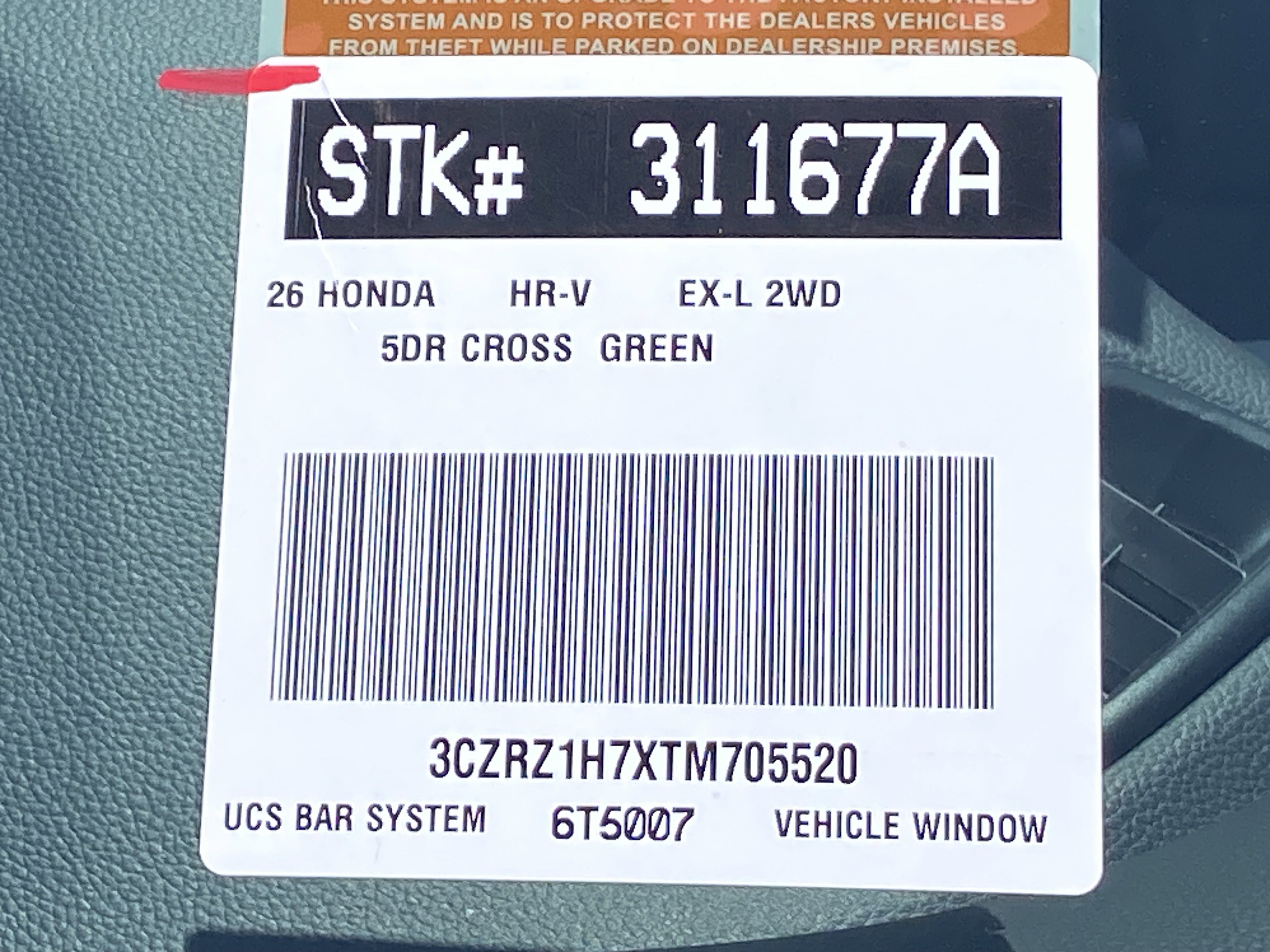 Used 2026 Honda HR-V EX-L image 32