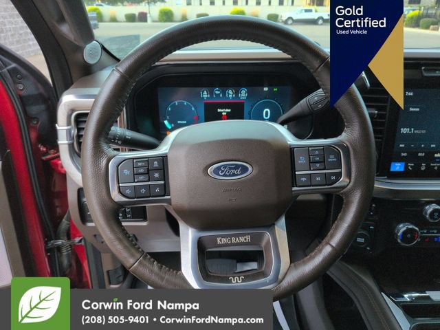 Certified 2023 Ford F250 King Ranch w/ Chrome Package AWD/4WD image 16