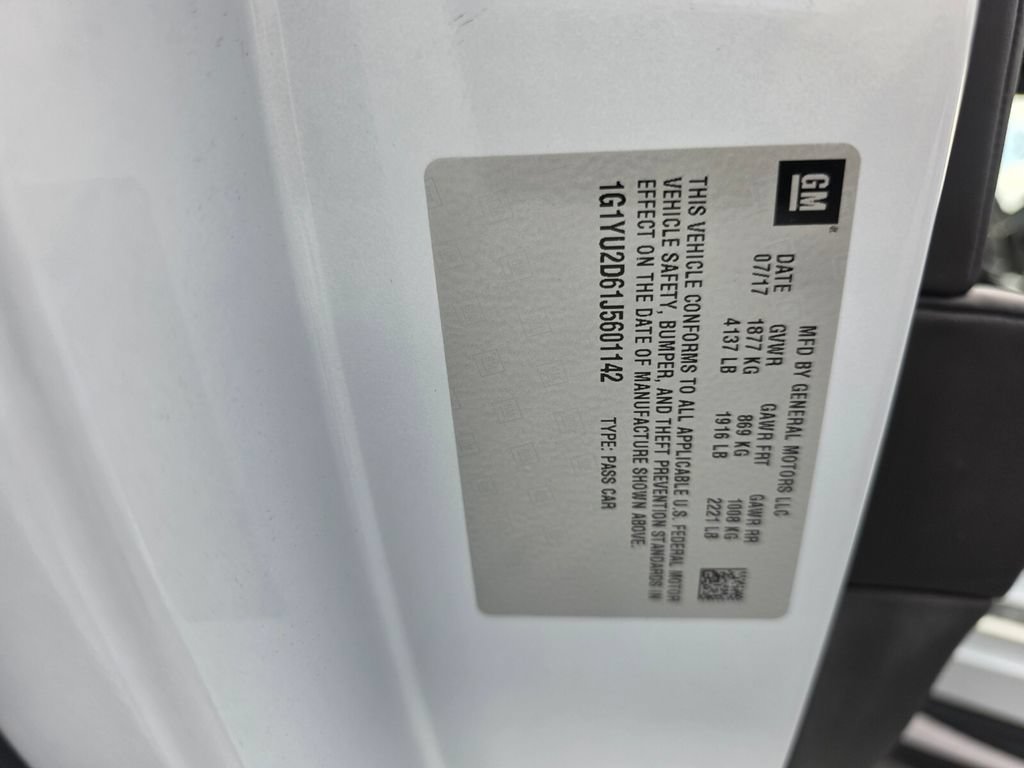 Used 2018 Chevrolet Corvette Z06 RWD image 25