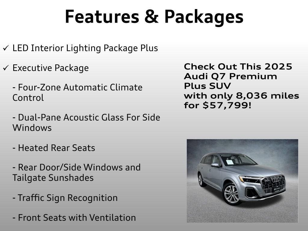 Used 2025 Audi Q7 3.0T Premium Plus image 16