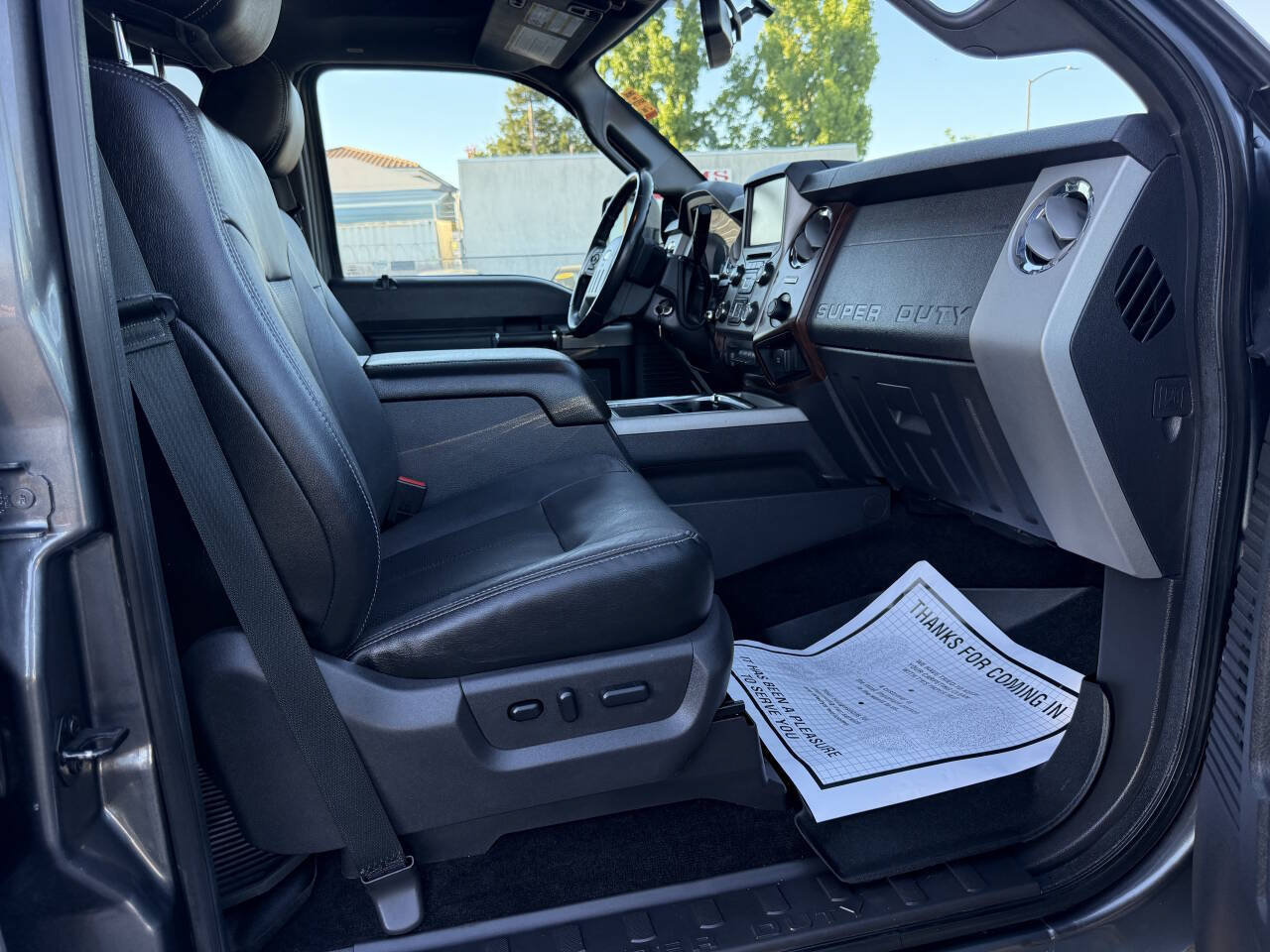 Used 2015 Ford F250 Lariat w/ Lariat Ultimate Package AWD/4WD image 13