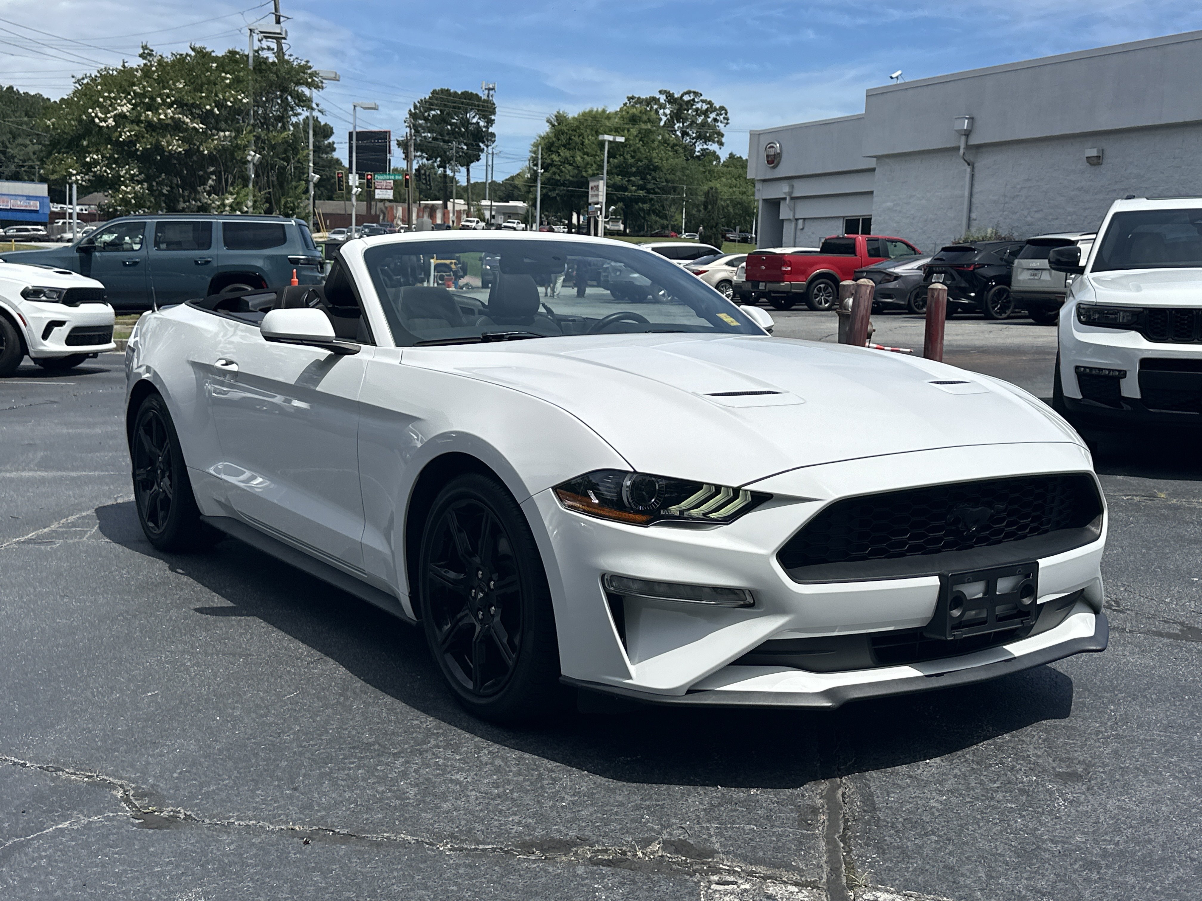 Used 2019 Ford Mustang Convertible w/ Equipment Group 101A RWD image 2