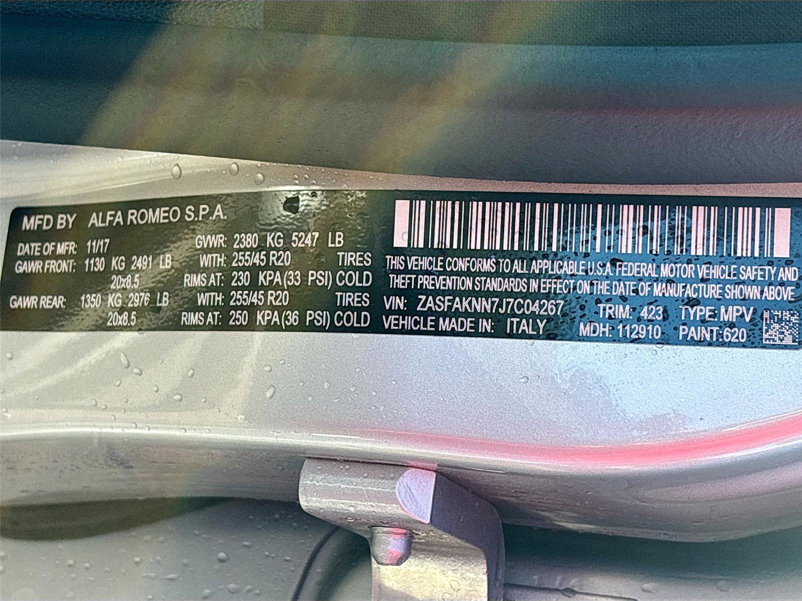 Used 2018 Alfa Romeo Stelvio Ti Sport image 35