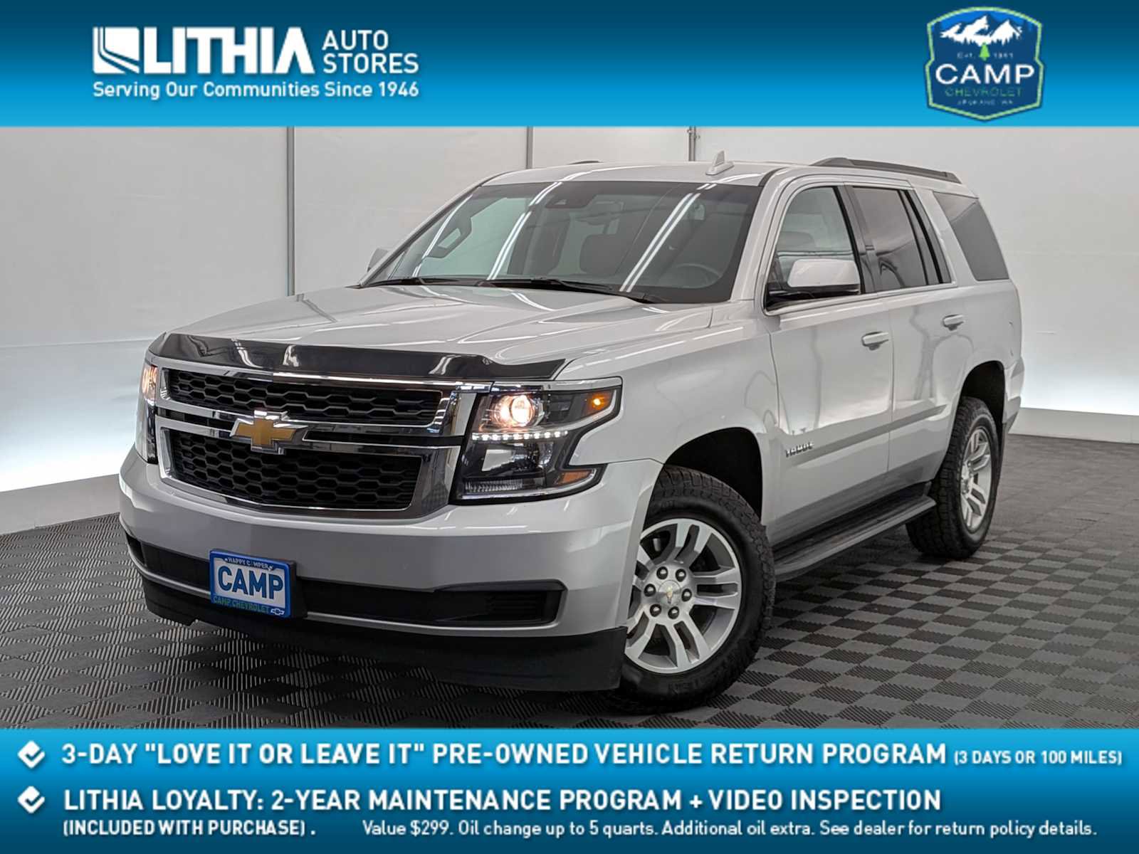 Used 2019 Chevrolet Tahoe LT AWD/4WD image 1