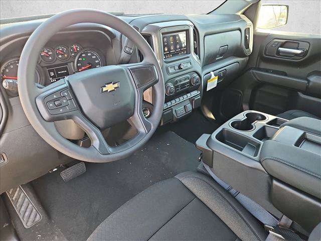 New 2026 Chevrolet Silverado 1500 Custom w/ Turbomax Blackout Package RWD image 3
