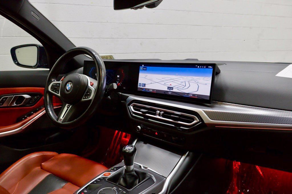 Used 2023 BMW M3 w/ M Carbon Exterior Package RWD image 56