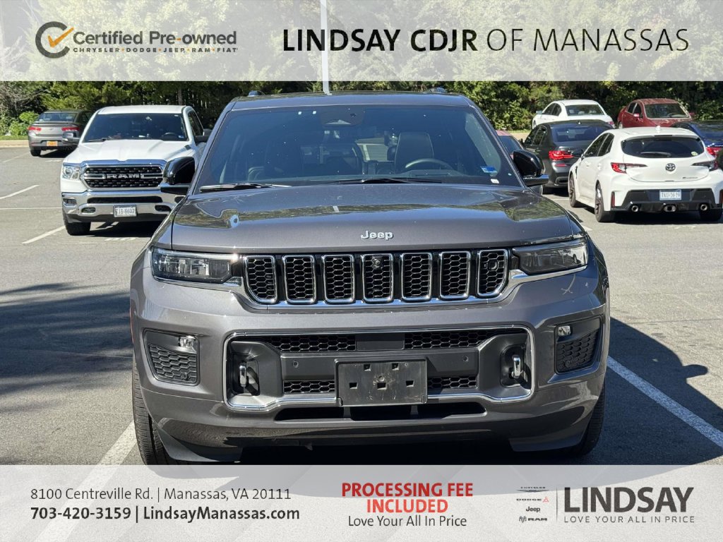 Used 2025 Jeep Grand Cherokee L Overland w/ Advanced Protech Group III AWD/4WD image 3