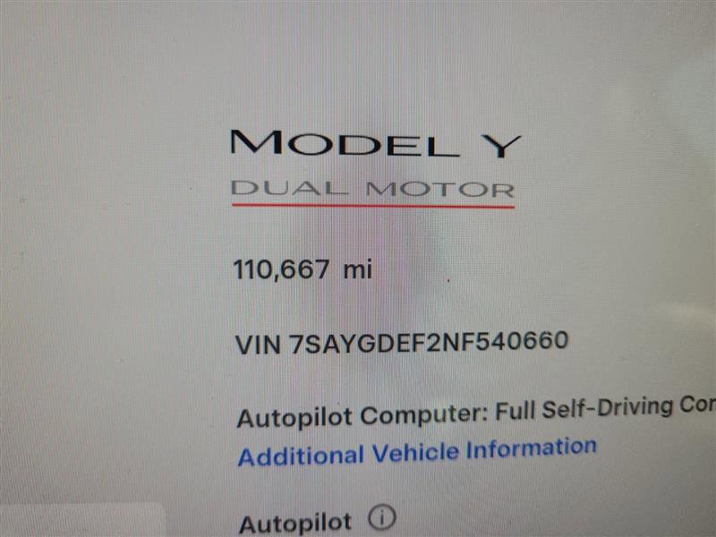 Used 2022 Tesla Model Y Performance image 4