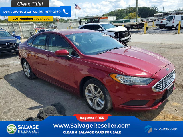 Used 2018 Ford Fusion SE w/ Fusion SE Technology Package FWD image 5