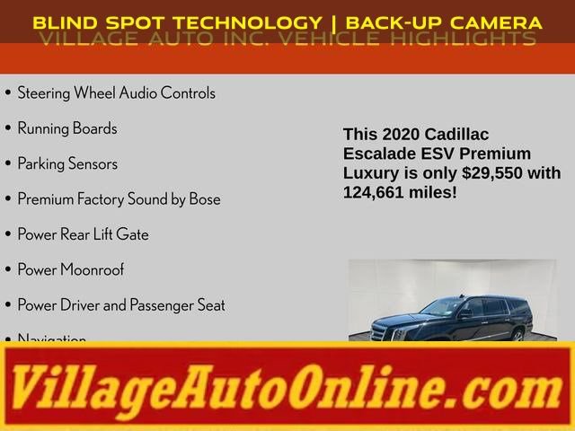 Used 2020 Cadillac Escalade ESV Premium Luxury AWD/4WD image 16