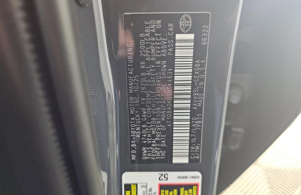 Used 2026 Toyota Camry XLE w/ Premium Package AWD/4WD image 15