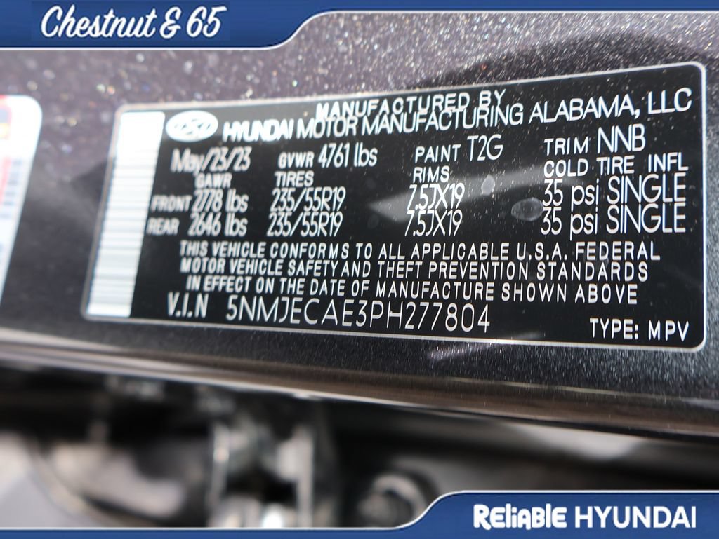 Certified 2023 Hyundai Tucson Limited AWD/4WD image 42