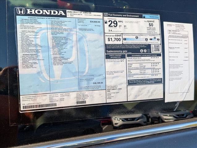 New 2026 Honda CR-V EX image 17