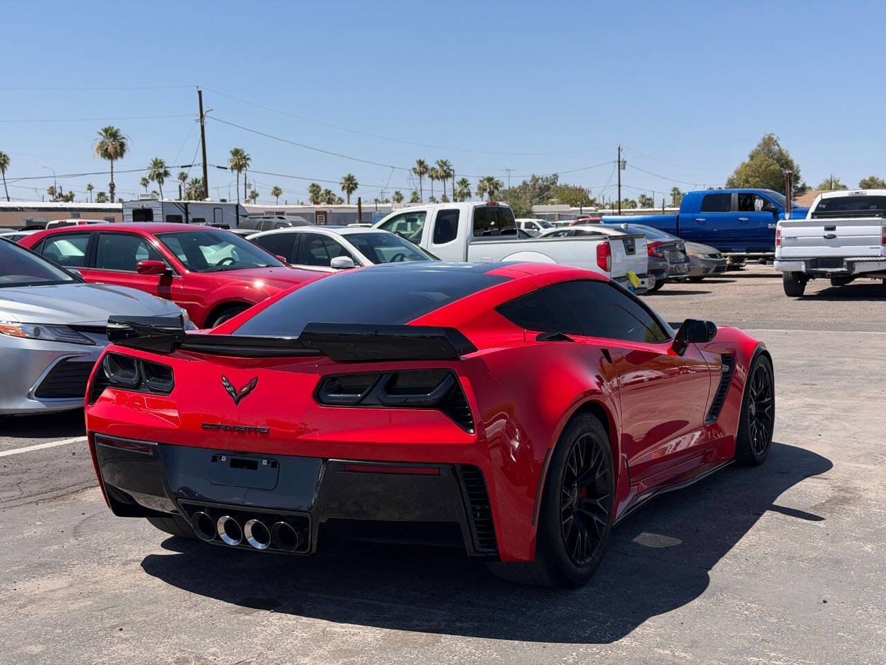 Used 2015 Chevrolet Corvette Z06 w/ 3LZ Preferred Equipment Group RWD image 14