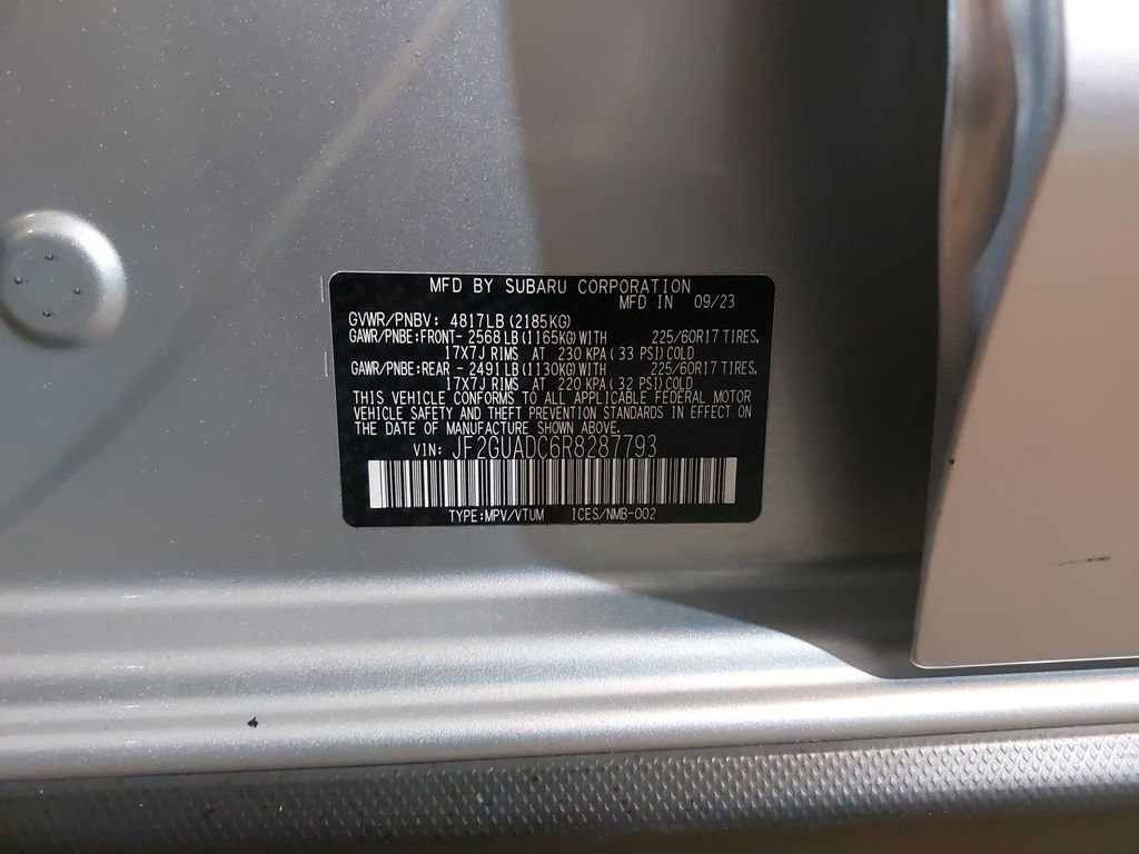 Used 2024 Subaru Crosstrek 2.0i Premium image 37