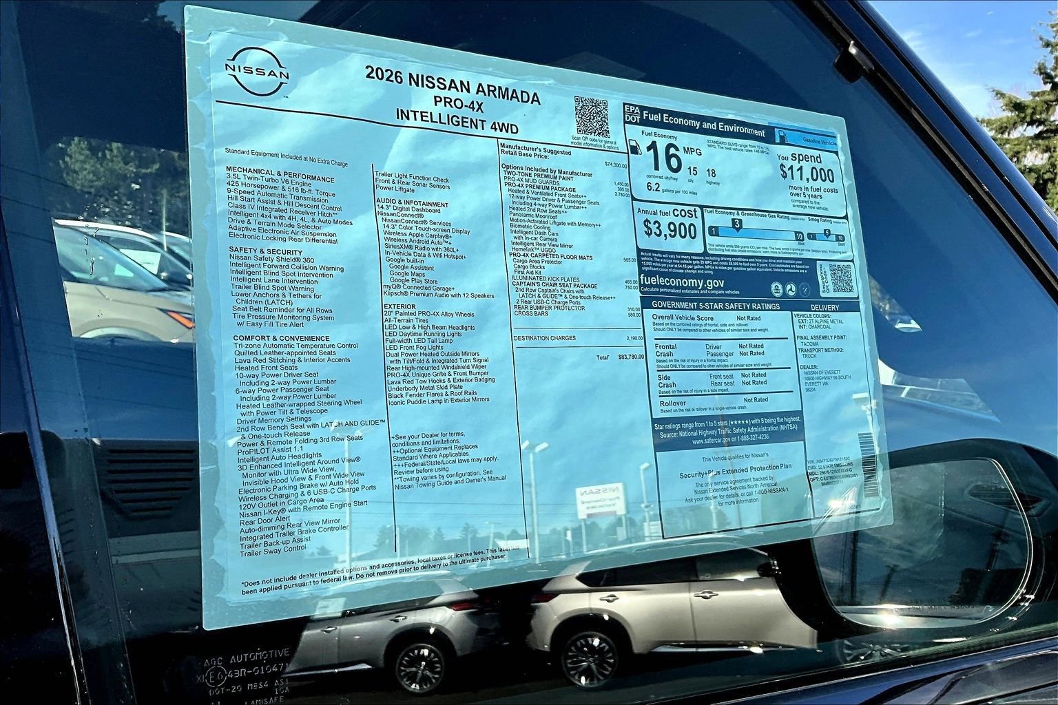 New 2026 Nissan Armada PRO-4X image 14