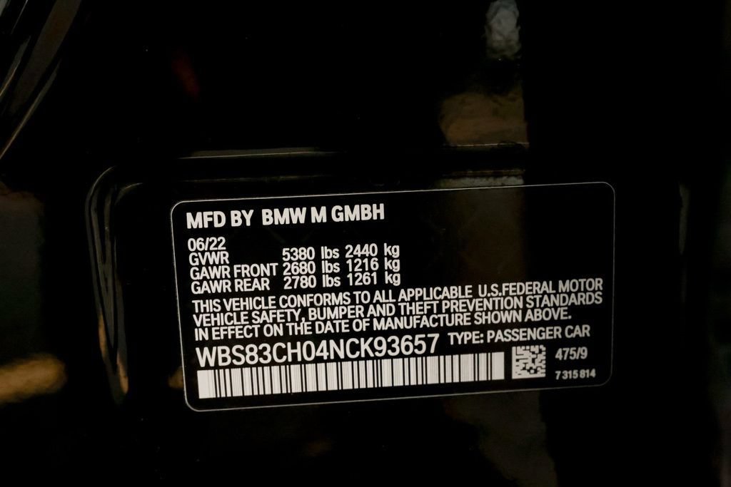 Used 2022 BMW M5 w/ Competition Package AWD/4WD image 32