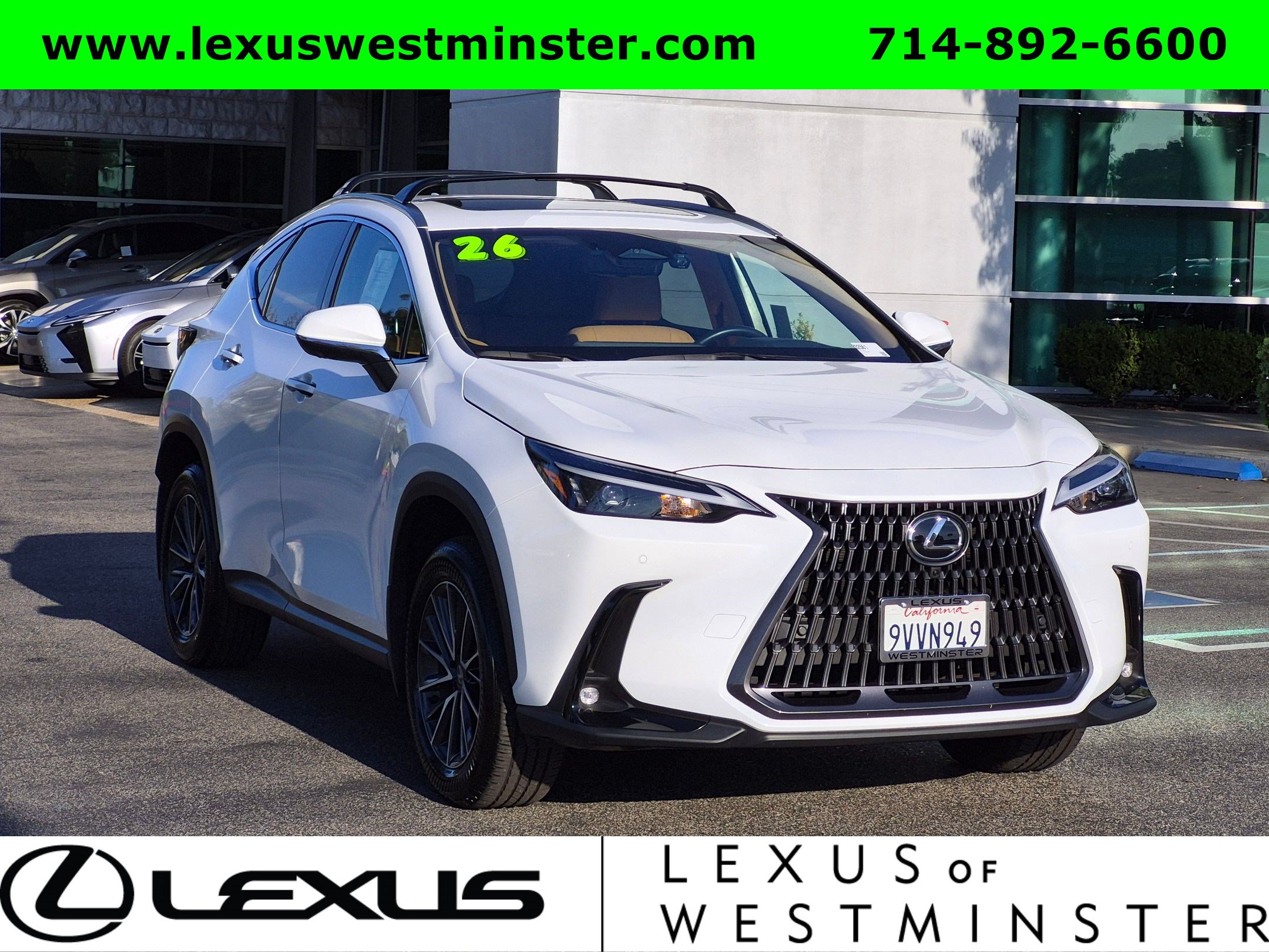 Certified 2026 Lexus NX 350h AWD w/ Accessory Package (2T) image 5