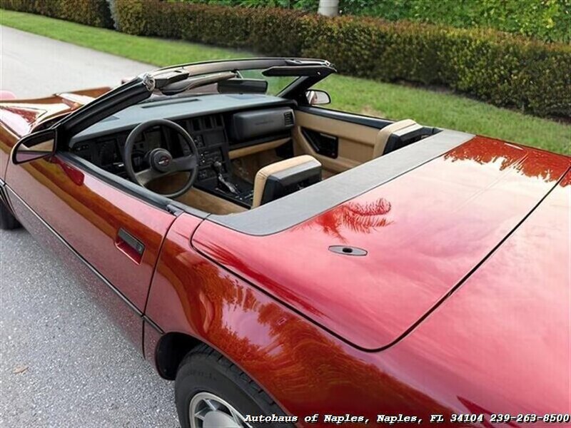 Used 1987 Chevrolet Corvette Convertible RWD image 37