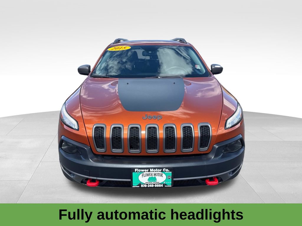 Used 2015 Jeep Cherokee Trailhawk w/ Leather Interior Group image 10